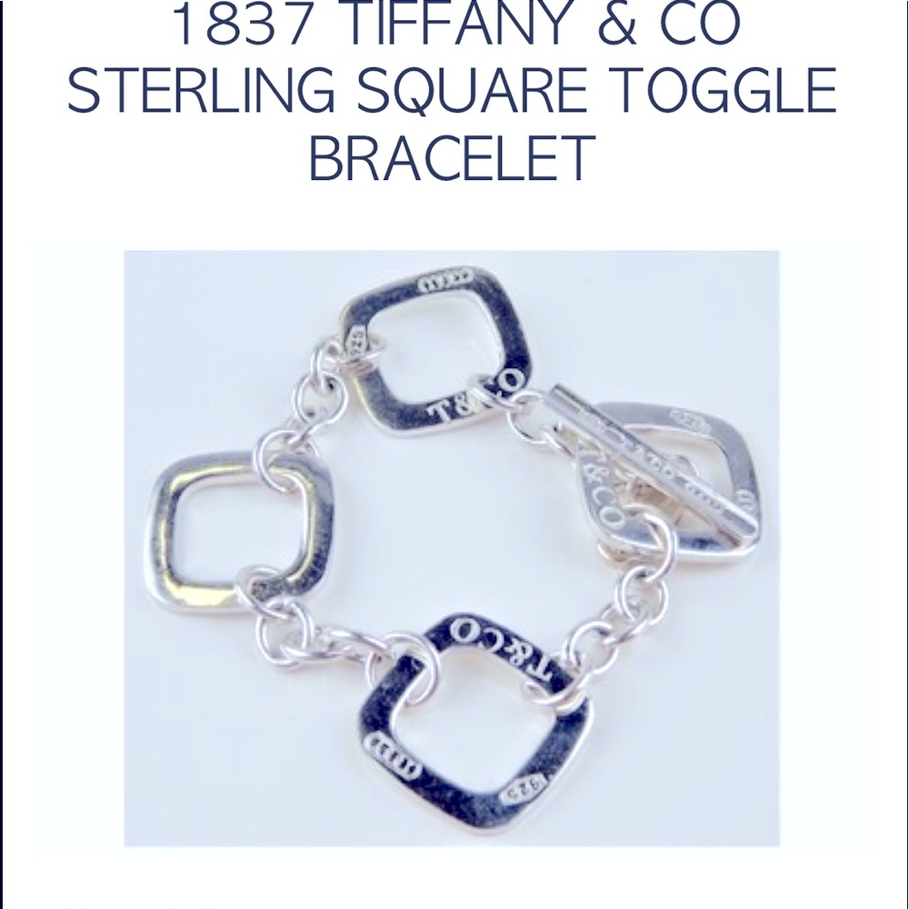 1837 tiffany and company toggle square bracelet